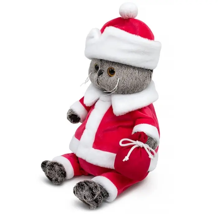 Мягкая игрушка &laquo;Басик &laquo;Кот Мороз&raquo;, 22 см