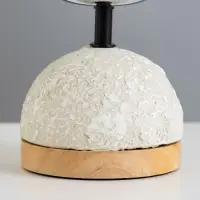 Лампа настольная RISALUX &laquo;Неонила&raquo;, Е14, 40 Вт, серая, 12&times;12&times;30 см