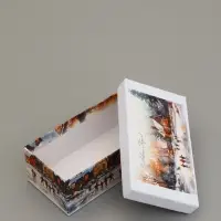 Набор подарочных новогодних коробок 10 в 1 &laquo;Новогодние мечты&raquo;, 30&times;19&times;11.5 - 12&times;6.5&times;4 см