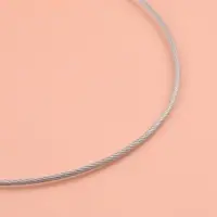 Спицы круговые, для вязания, с металлическим тросом, d=3 мм, 14/80 см