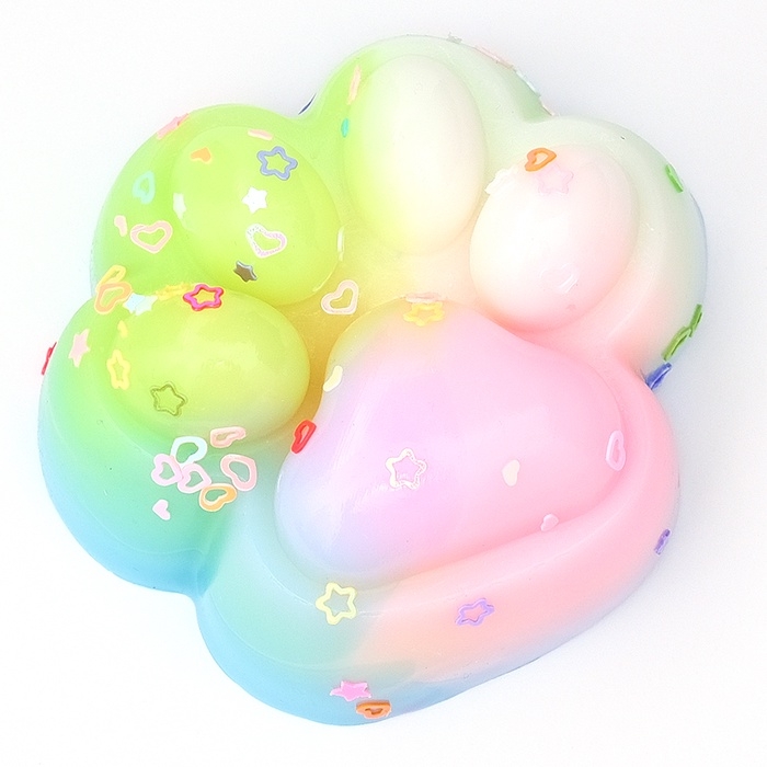 Мялка сквиши "Радужная лапка"