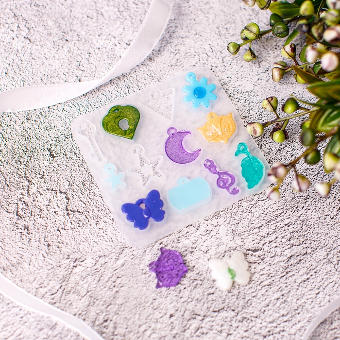 Форма силиконовая универсальная &laquo;Подвеска&raquo;, 12 в 1