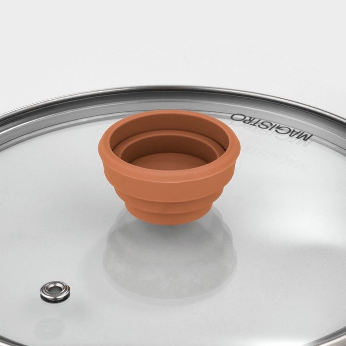 Набор кастрюль из нержавеющей стали Magistro, 3 шт: d=16/20/24 см, штабелируемые, индукция Набор кастрюль из нержавеющей стали Magistro, 3 шт: d=16/20/24 см, штабелируемые, индукция