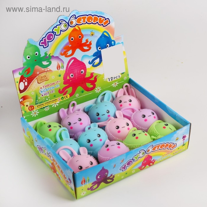 Ёжка «Зайка», световой, цвета МИКС Ёжка «Зайка», световой, цвета МИКС