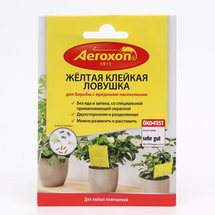 Липкие полосы Липкие полосы "Aeroxon" от насекомых, 1 шт