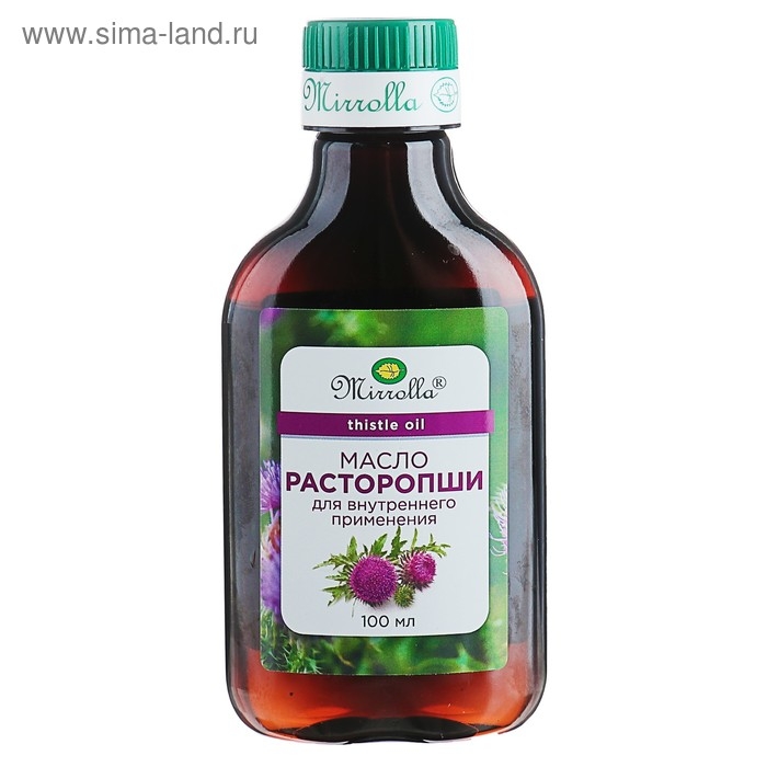 Масло расторопши Mirrolla, пищевое, 100 мл Масло расторопши Mirrolla, пищевое, 100 мл