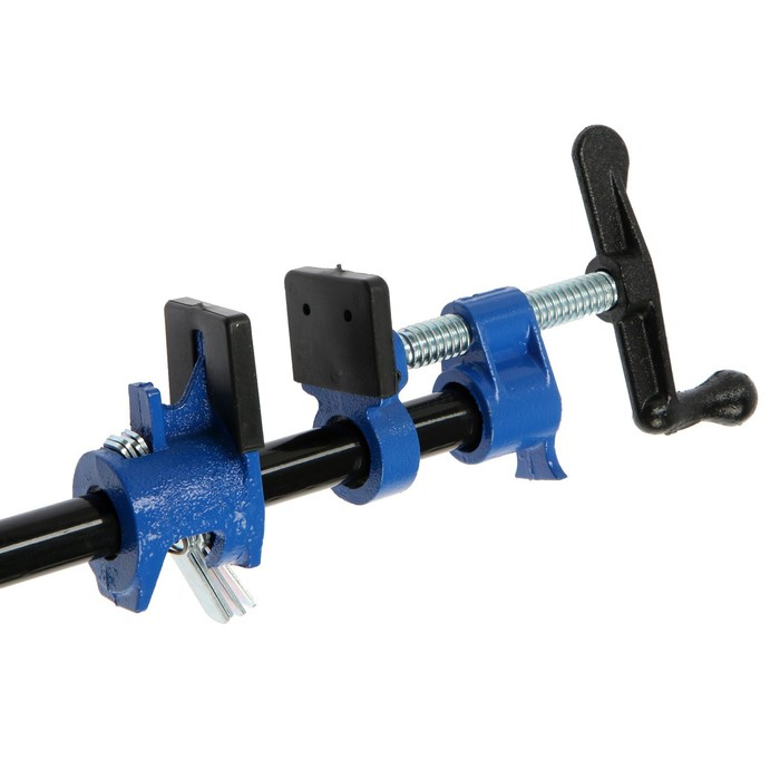 Струбцина трубная ТУНДРА, резиновые накладки, 1/2 Струбцина трубная ТУНДРА, резиновые накладки, 1/2"