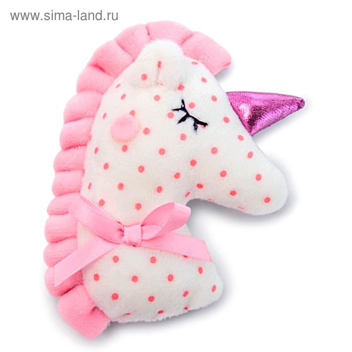 Мягкая игрушка «Зайка Ми с розовой подушкой - единорогом», 23 см Мягкая игрушка «Зайка Ми с розовой подушкой - единорогом», 23 см