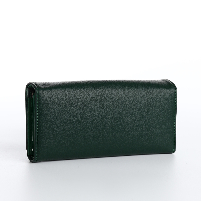 Кошелёк женский на магните, цвет зелёный Кошелёк женский на магните, цвет зелёный