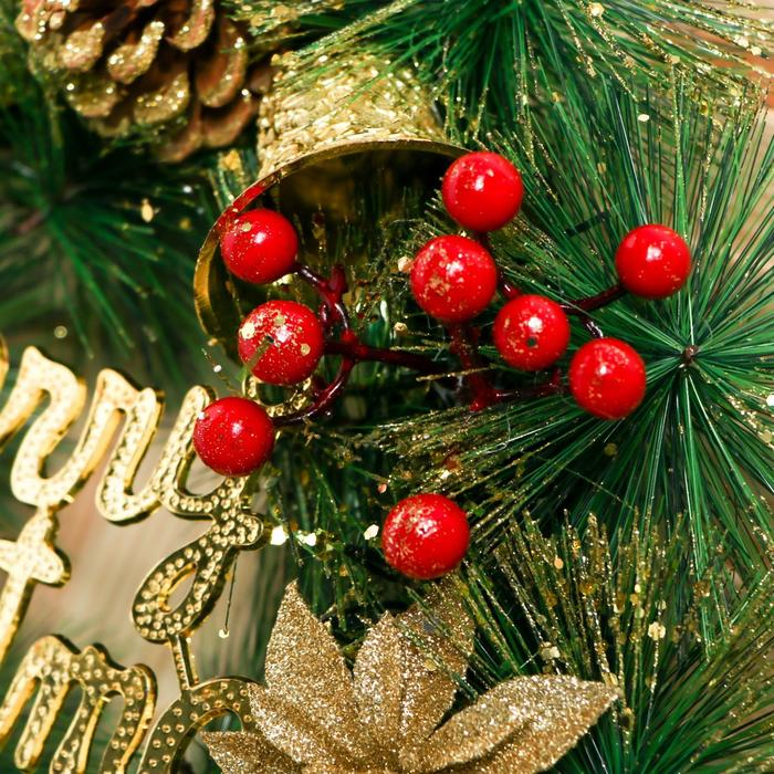 Венок новогодний d-30 см  Венок новогодний d-30 см "Новогодние колокольчики"