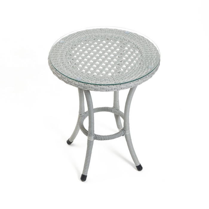 Набор садовой мебели Набор садовой мебели "Ротанг" 3 предмета: стол + 2 кресла, серый