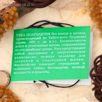 Амулет «Узел долголетия» (символ энергетического равновесия), 68см