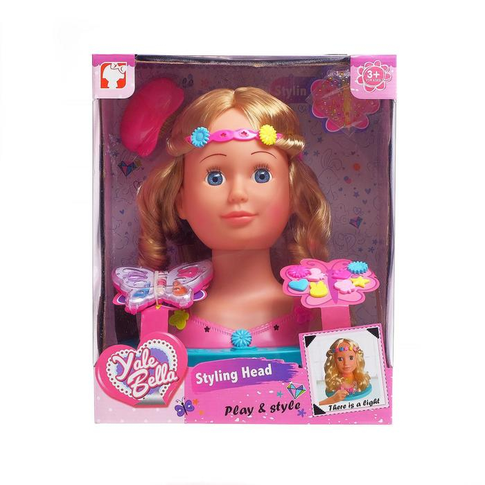 Кукла-манекен для создания причесок «Белла» с аксессуарами Кукла-манекен для создания причесок «Белла» с аксессуарами