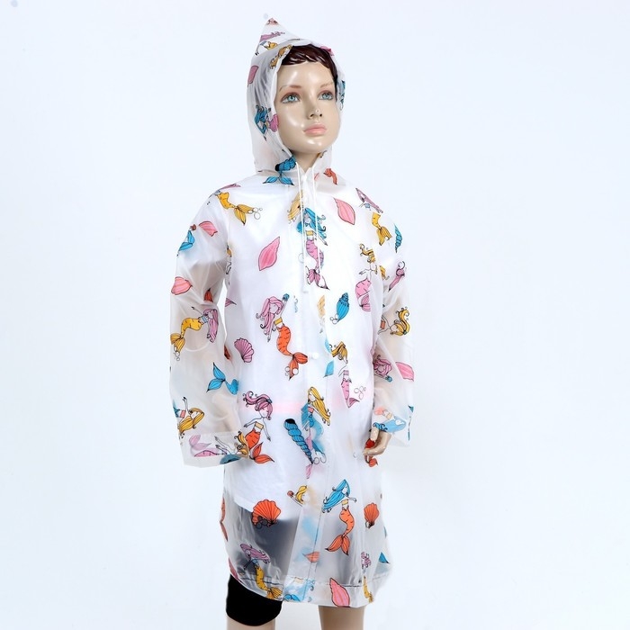 Дождевик детский «Милая русалочка» (125-155 см) Дождевик детский «Милая русалочка» (125-155 см)