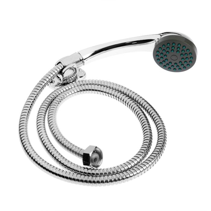 Смеситель для ванны ZEIN Z0155, кран-букса 1/2 Смеситель для ванны ZEIN Z0155, кран-букса 1/2", душевая лейка и шланг, хром