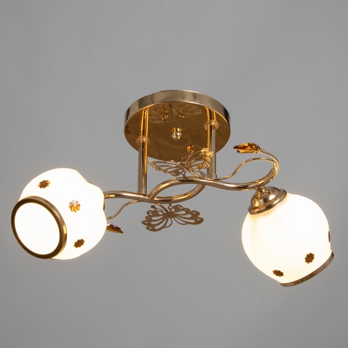 Люстра Люстра "Велма" 2х40Вт Е27 Золото МОДЕЛЬ: 2600549