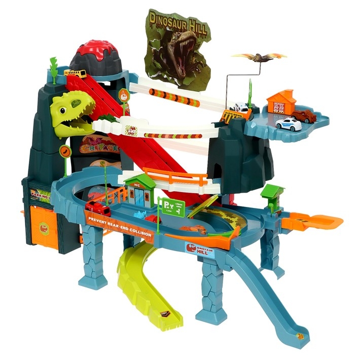 Автотрек «Динозавр», звуковые эффекты, эффект дыма Автотрек «Динозавр», звуковые эффекты, эффект дыма