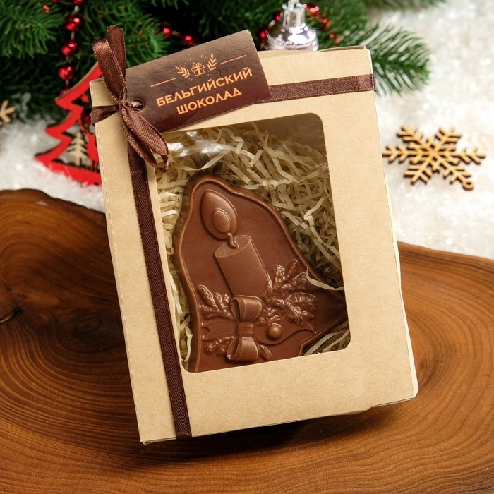 Шоколадная фигурка Колокольчик 1, 80 г Шоколадная фигурка Колокольчик 1, 80 г