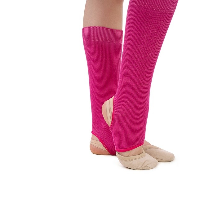 Гетры для гимнастики и танцев Grace Dance №5, длина 40 см, цвет фуксия Гетры для гимнастики и танцев Grace Dance №5, длина 40 см, цвет фуксия