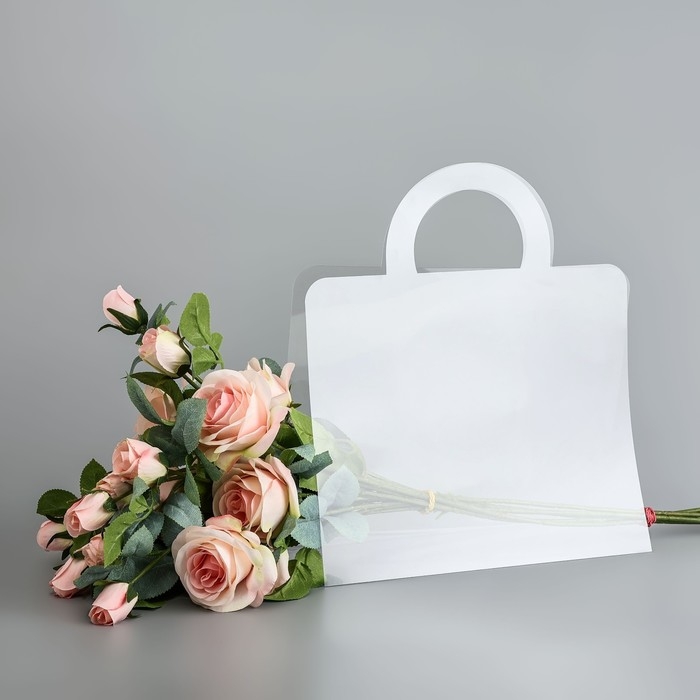 Переноска для цветов без ленты, 30х25х12 см Переноска для цветов без ленты, 30х25х12 см