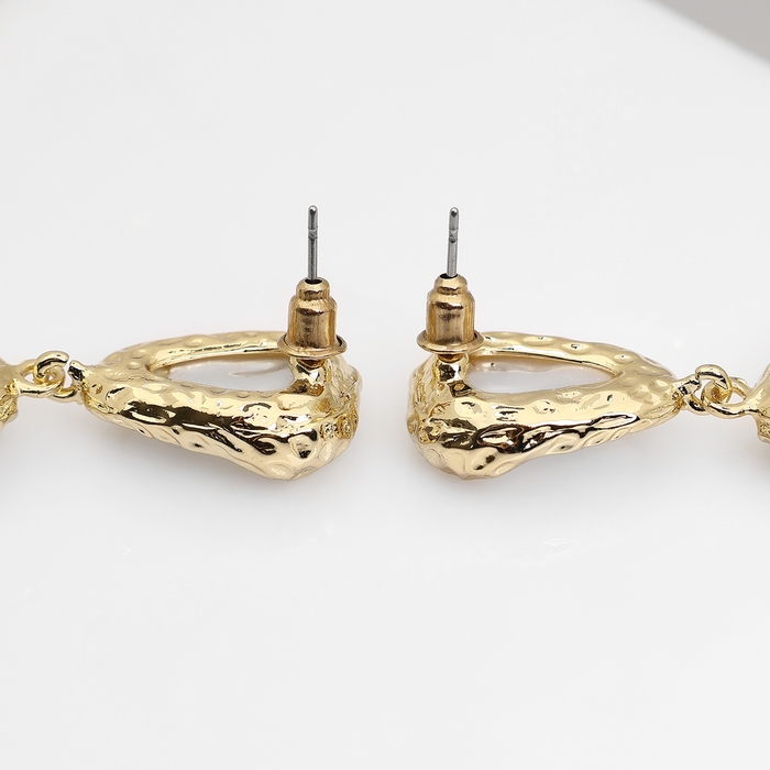 Серьги с жемчугом «Гавань» сознание, цвет золото Серьги с жемчугом «Гавань» сознание, цвет золото