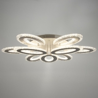 Люстра с ПДУ 1095/6+3WT LED 342Вт диммер белый 75х75х12 см BayerLux