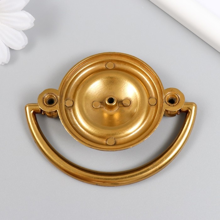 Ручка для шкатулки металл Ручка для шкатулки металл "Ретро" 7,2х1,5 см