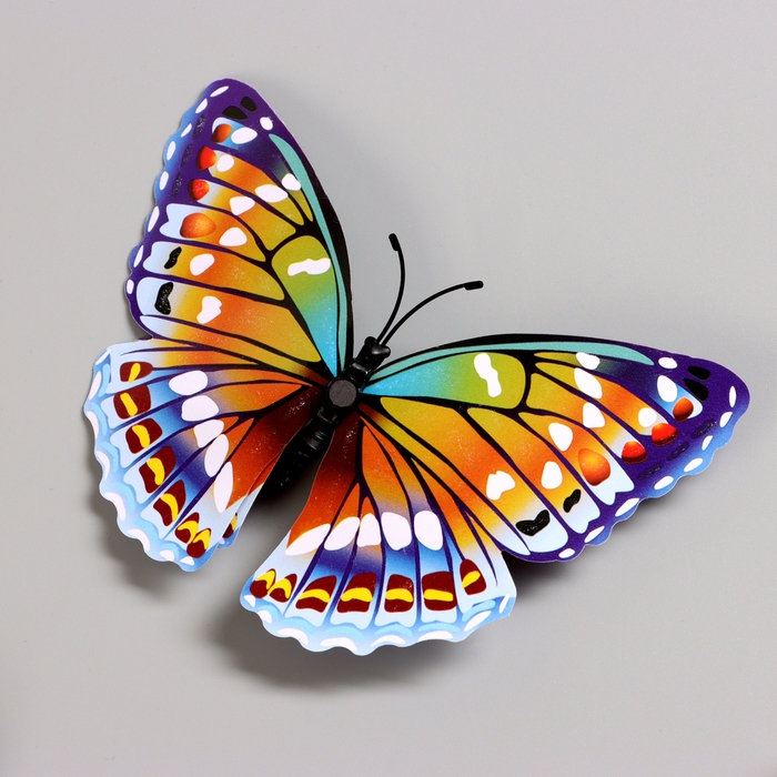 Набор наклеек интерьерных Набор наклеек интерьерных "Бабочки", светящиеся