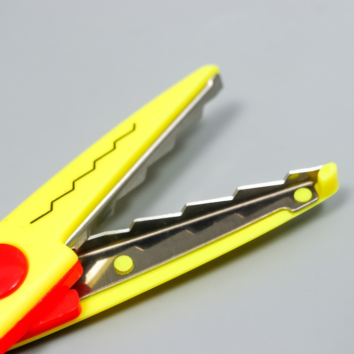 Ножницы рельефные "Цветик", (набор 6 шт) 13 см