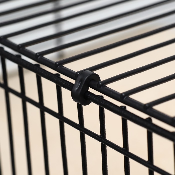 Клетка для шиншилл Клетка для шиншилл "Пижон" №11, складная, 80 х 50 х 46см, бежевая