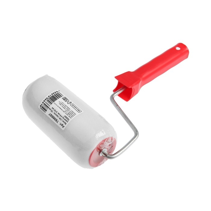 Валик ЛОМ, поролон, 150 мм, рукоятка d=6 мм, D=50 мм Валик ЛОМ, поролон, 150 мм, рукоятка d=6 мм, D=50 мм