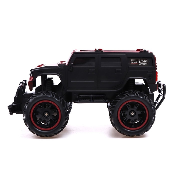 Джип «Бигфут», радиоуправляемый, 1:20, работает от аккумулятора, цвет чёрный Джип «Бигфут», радиоуправляемый, 1:20, работает от аккумулятора, цвет чёрный