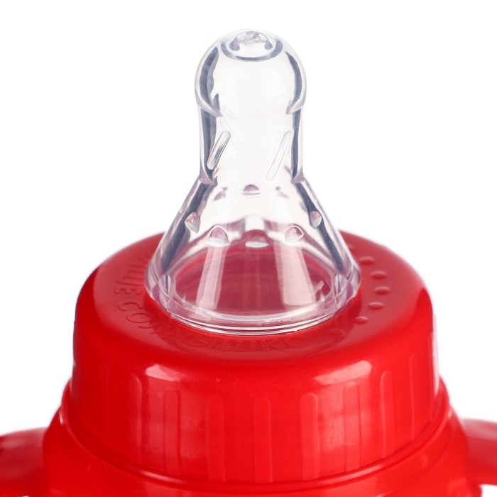 Бутылочка для кормления «Новогодние друзья», классическое горло, 250 мл., от 3 мес., цилиндр, с ручками, подарочная упаковка, Крошка Я Бутылочка для кормления «Новогодние друзья», классическое горло, 250 мл., от 3 мес., цилиндр, с ручками, подарочная упаковка, Крошка Я