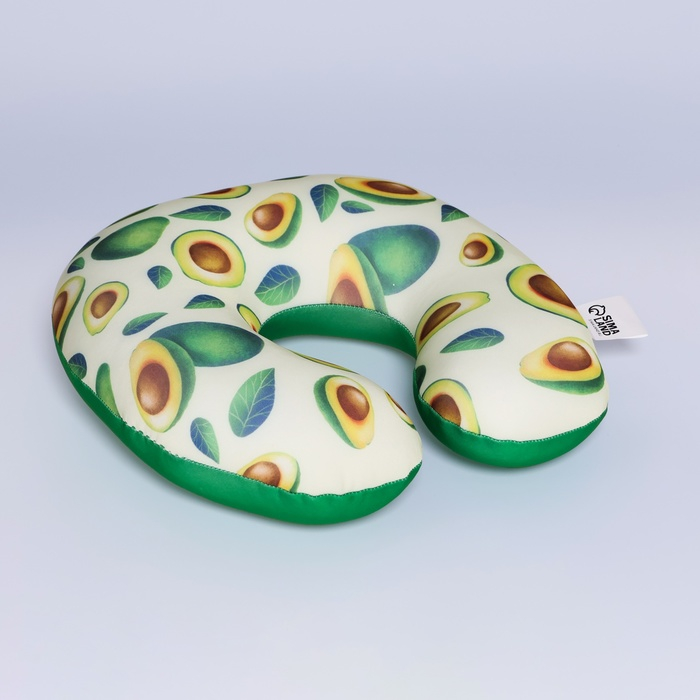 Подушка для путешествий антистресс «Сочные авокадо» Подушка для путешествий антистресс «Сочные авокадо»