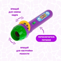 Проектор-фонарик «Мир животных», 3 слайда, 24 картинки