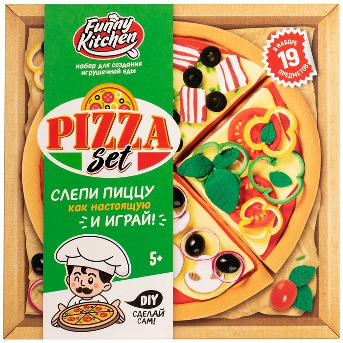 Набор для создания игрушечной еды &laquo;Funny Kitchen. Pizza set&raquo;