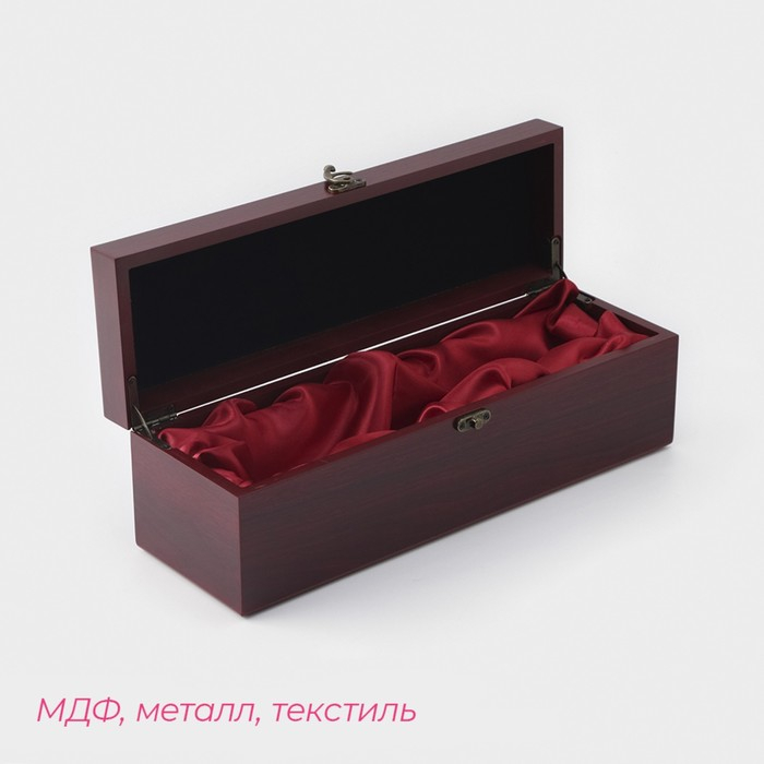 Ящик для хранения вина Доляна «Кьянти», 36×11 см, на 1 бутылку Ящик для хранения вина Доляна «Кьянти», 36×11 см, на 1 бутылку