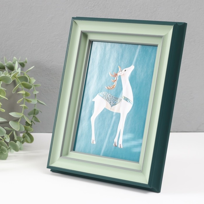 Фоторамка пластик 13х18 см Фоторамка пластик 13х18 см "Анте" 19х24 см