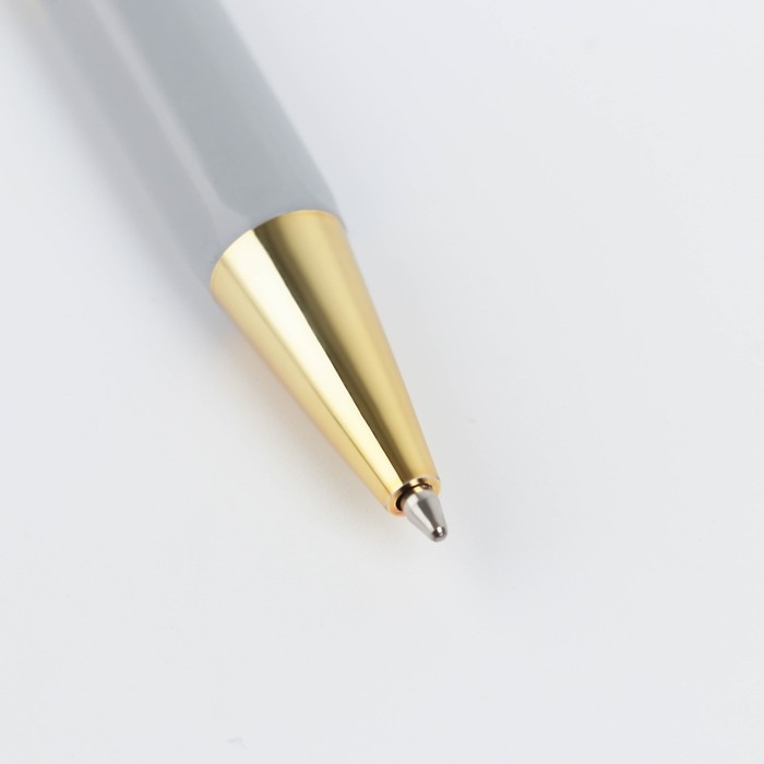 Ручка шариковая синяя паста 0.7 мм «С 23 февраля» пластик с тиснением на корпусе Ручка шариковая синяя паста 0.7 мм «С 23 февраля» пластик с тиснением на корпусе