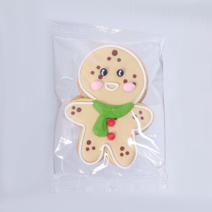 Новый год. Печенье ванильное Новый год. Печенье ванильное "Человечек" 40г(1кор=15шт)