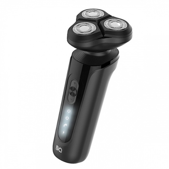 Электробритва BQ SV1006, 3 Вт, роторная, 3 головки, сухое/влажное бритьё, от АКБ, чёрная Электробритва BQ SV1006, 3 Вт, роторная, 3 головки, сухое/влажное бритьё, от АКБ, чёрная