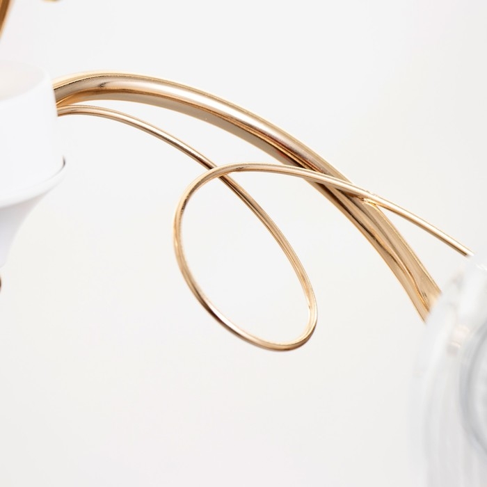 Люстра Люстра "Вива" 2хЕ27 40Вт бело-золотой 56х23х23 см BayerLux