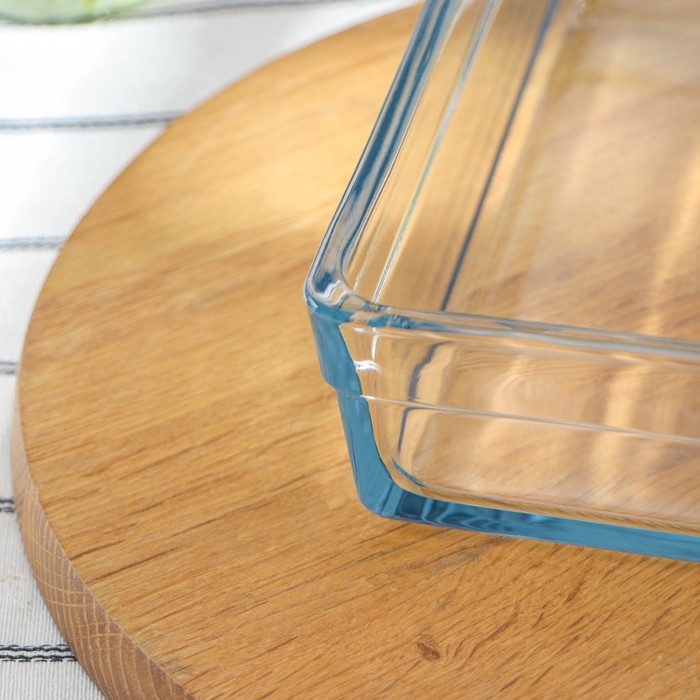 Форма для выпечки и запекания из жаропрочного стекла, 36,7×25,7×6 см Форма для выпечки и запекания из жаропрочного стекла, 36,7×25,7×6 см