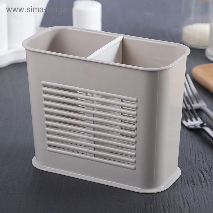 Подставка для столовых приборов, цвет МИКС Подставка для столовых приборов, цвет МИКС