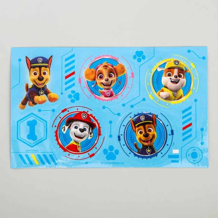 Набор для творчества, 24 предмета Набор для творчества, 24 предмета "Друзья", Щенячий патруль