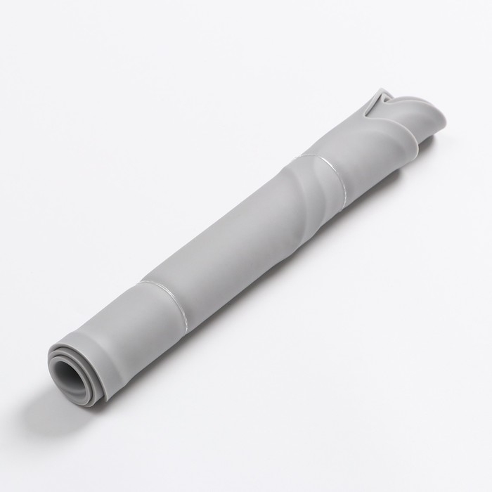 Коврик силиконовый под миску, 40 х 30 см, серый Коврик силиконовый под миску, 40 х 30 см, серый