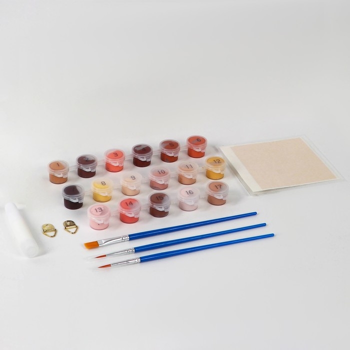 Картина по номерам с подрамником и поталью «Руки», 20 х 30 см Картина по номерам с подрамником и поталью «Руки», 20 х 30 см