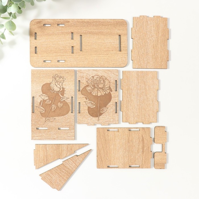 Органайзер настольный Органайзер настольный "Цветок" 18х12,5х9 см (набор 9 деталей)