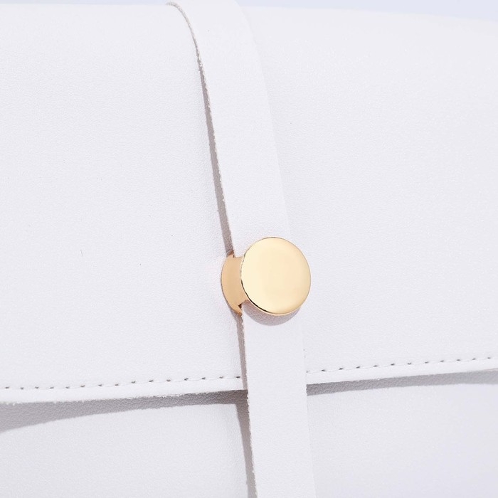 Сумка-мессенджер на магните, цвет белый Сумка-мессенджер на магните, цвет белый