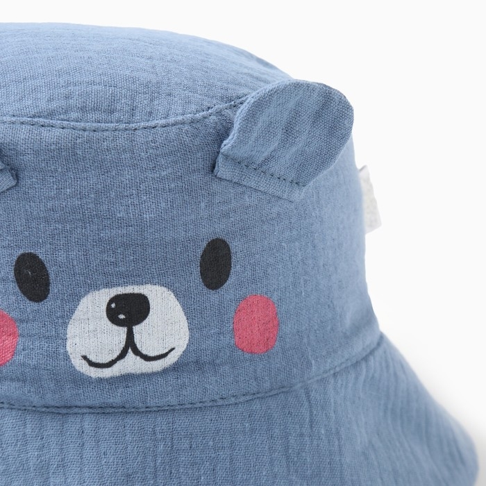 Панама детская, цвет джинсовый размер 46 Панама детская, цвет джинсовый размер 46